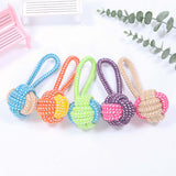 Interactive Rope Ball – Chew, Play, Clean Teeth for All Dogs!