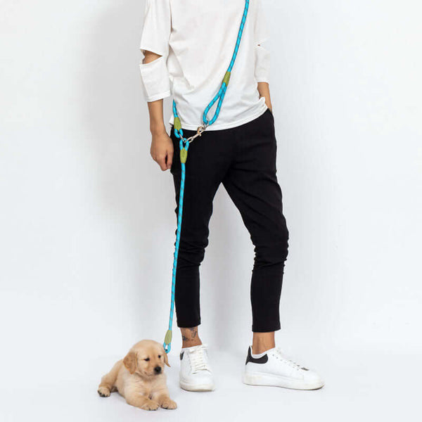 Durable Nylon Dog Leash – Strong, Comfortable & Tangle-Free