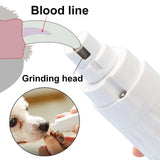 Electric Pet Nail Grinder with Light – Safe & Precise
