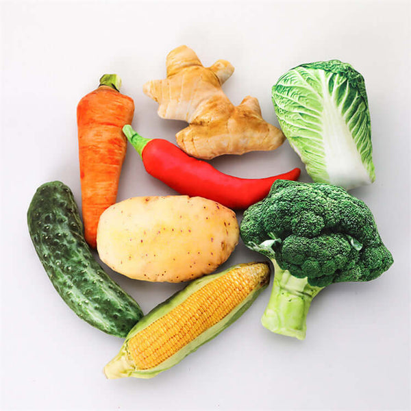 Squeaky Vegetable Drumstick Chew Toy – Fun & Durable for Pets