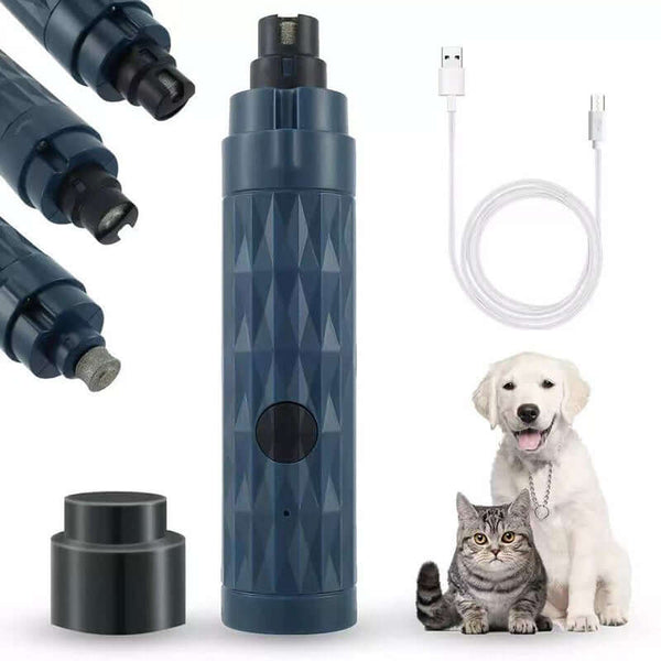 Electric Pet Nail Grinder with Light – Safe & Precise