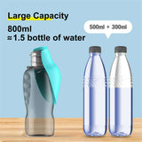 Portable Leakproof 800ml Dog Water Bottle