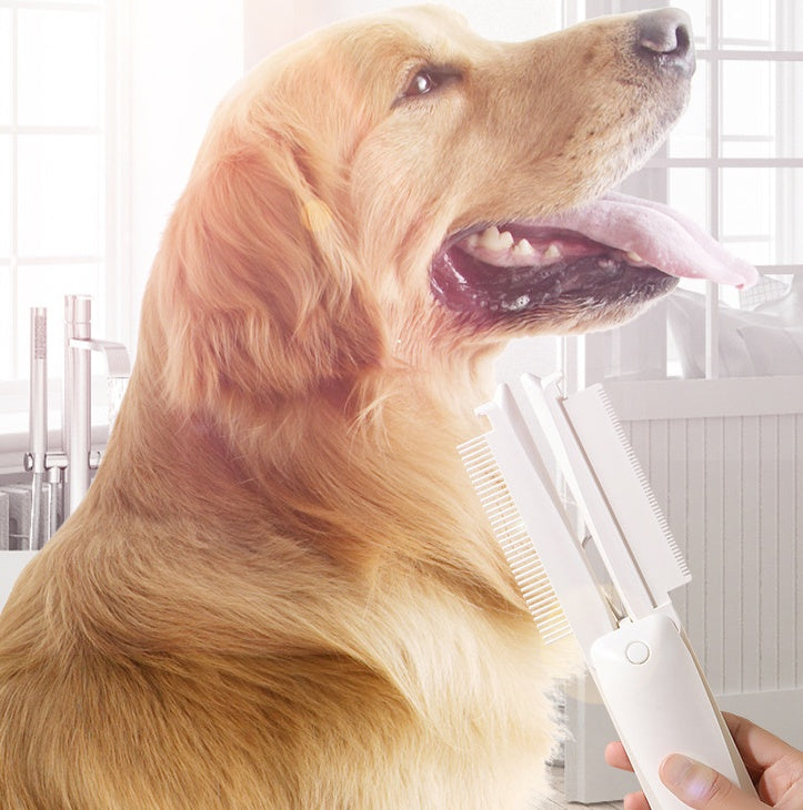 Pet Groomer Pet Hair Removal Brush Cat Grooming Brush Dog Cat Massage Epilator To Remove Floating Hair Cat Hair Dog Pet Supplies - Bark Adventure Shop