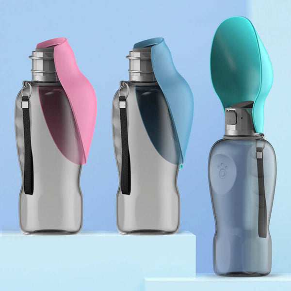 Portable Leakproof 800ml Dog Water Bottle