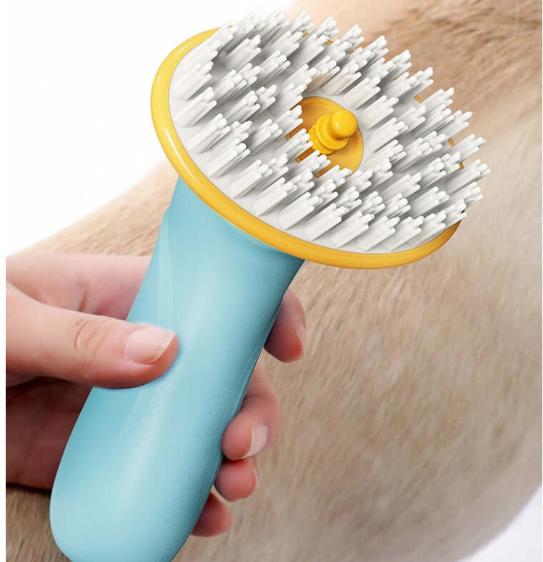 Handheld Pet Bath Brush – Easy Grooming & Deep Cleaning