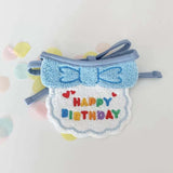 Pet Birthday Hat & Bib Set – Cute Party Outfit