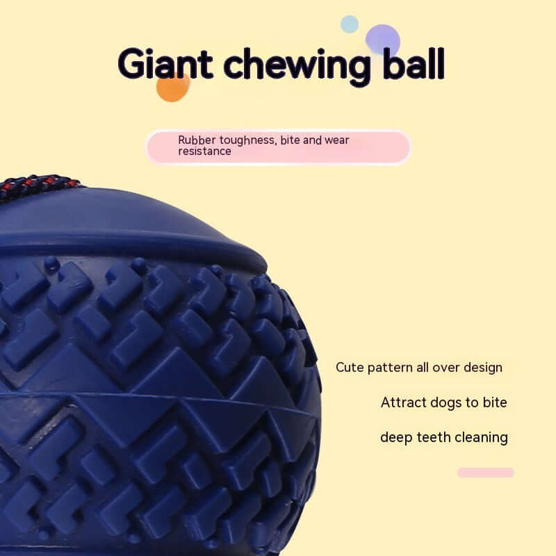 Interactive Dog Ball: Chew, Play, Train Anywhere!