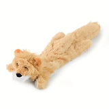 Plush Squeaky Dog Toy – Chew-Resistant & Teething Friendly