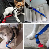 Adjustable Pet Harness & Seatbelt: Safe Travel for Dogs & Cats - Bark Adventure Shop