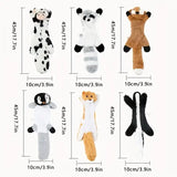 Plush Squeaky Dog Toy – Chew-Resistant & Teething Friendly