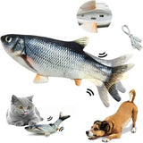 Interactive Floppy Fish Pet Toy – USB Rechargeable & Realistic