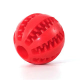 Dog Food Ball Pet Dog Toy Interactive Rubber Balls for Small Large Dogs Puppy Cat Chewing Toys Pet Tooth Cleaning - Bark Adventure Shop