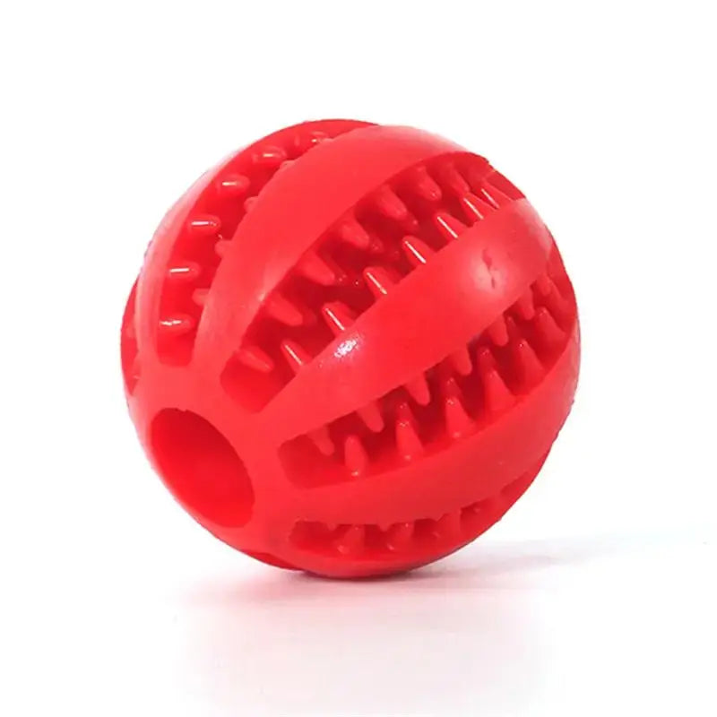 Dog Food Ball Pet Dog Toy Interactive Rubber Balls for Small Large Dogs Puppy Cat Chewing Toys Pet Tooth Cleaning - Bark Adventure Shop