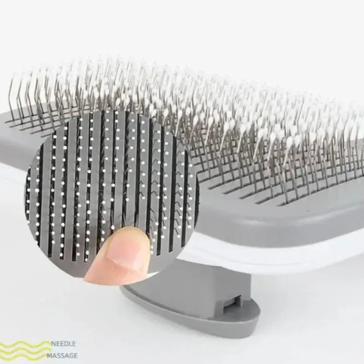 Stainless Steel Pet Comb – Grooming Made Easy for All!