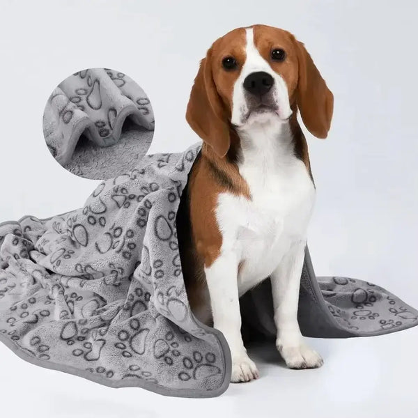Fuzzy Comfort Dog Blanket; Ultra-Soft and Cozy for Your Pet’s Ultimate Warmth and Serenity - Bark Adventure Shop