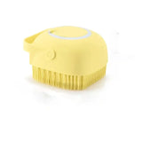 Silicone Pet Bath Brush: Gentle Grooming for Dogs and Cats - Bark Adventure Shop
