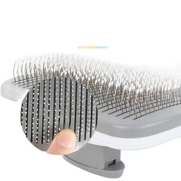 Stainless Steel Pet Comb – Grooming Made Easy for All!