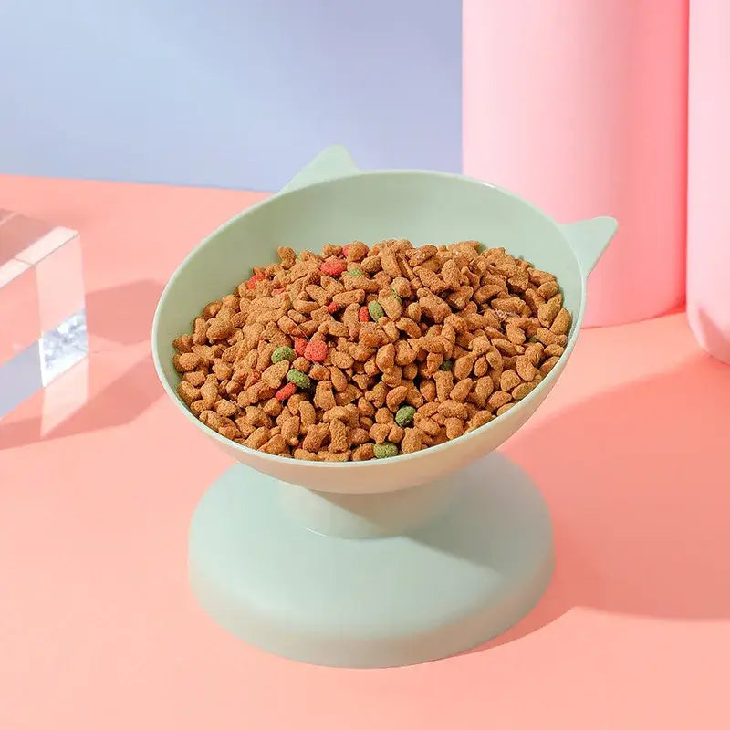 Tilted Pet Bowl – Anti-Choking, Spill-Proof Feeding Solution!