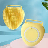 Silicone Pet Bath Brush: Gentle Grooming for Dogs and Cats - Bark Adventure Shop