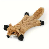Plush Squeaky Dog Toy – Chew-Resistant & Teething Friendly