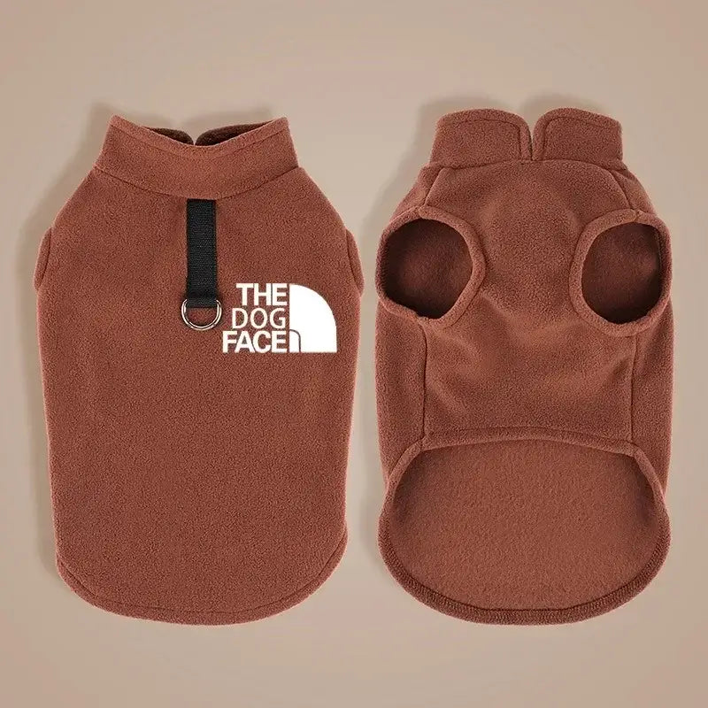 Cozy Fleece Dog Sweater – Stylish Warmth for Chilly Days!