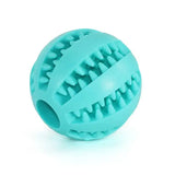 Dog Food Ball Pet Dog Toy Interactive Rubber Balls for Small Large Dogs Puppy Cat Chewing Toys Pet Tooth Cleaning - Bark Adventure Shop