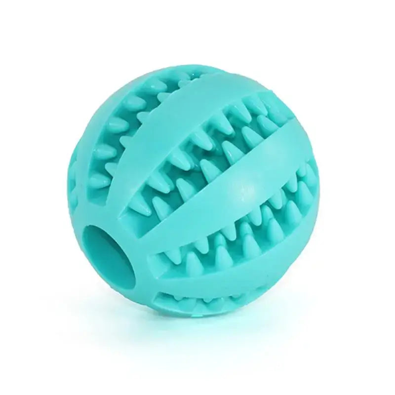 Dog Food Ball Pet Dog Toy Interactive Rubber Balls for Small Large Dogs Puppy Cat Chewing Toys Pet Tooth Cleaning - Bark Adventure Shop