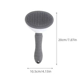 Pet Brush: Grooming & Hair Removal for Dogs & Cats