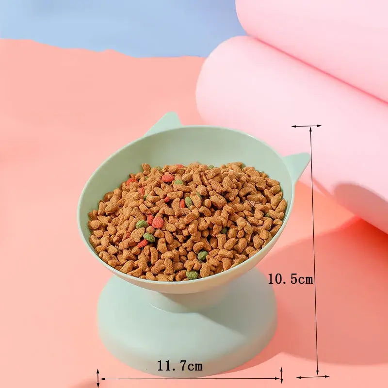 Tilted Pet Bowl – Anti-Choking, Spill-Proof Feeding Solution!
