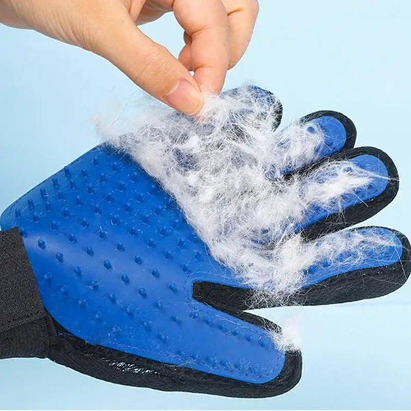 Silicone Pet Hair Removal Gloves – Easy, Mess-Free Grooming!