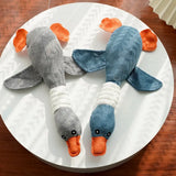 Durable Goose Dog Toy – Squeaky, Bite-Resistant & Teeth-Cleaning