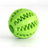 Dog Food Ball Pet Dog Toy Interactive Rubber Balls for Small Large Dogs Puppy Cat Chewing Toys Pet Tooth Cleaning - Bark Adventure Shop