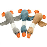 Durable Goose Dog Toy – Squeaky, Bite-Resistant & Teeth-Cleaning