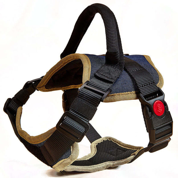 No-Pull Reflective Dog Harness – Adjustable, Comfortable, and Safe!