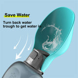 Portable Leakproof 800ml Dog Water Bottle