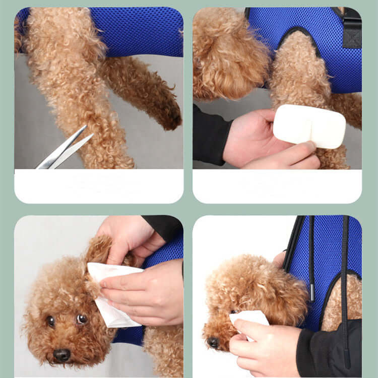 Pet Grooming Hammock – Stress-Free Nail Trimming Made Easy!