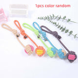 Interactive Rope Ball – Chew, Play, Clean Teeth for All Dogs!