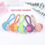 Interactive Rope Ball – Chew, Play, Clean Teeth for All Dogs!