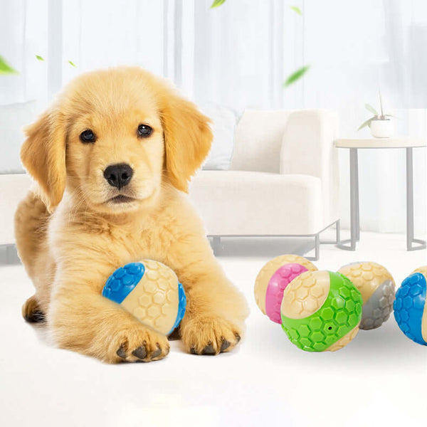 Interactive Dog Chew Toy – Fun, Durable, Teeth-Cleaning Action!