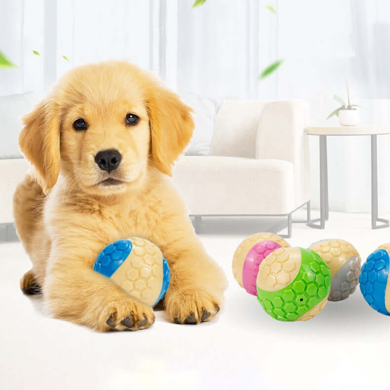 Interactive Dog Chew Toy – Fun, Durable, Teeth-Cleaning Action!