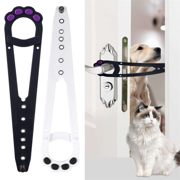 Adjustable Door Latch – Keeps Dogs Out, Easy Access for Cats
