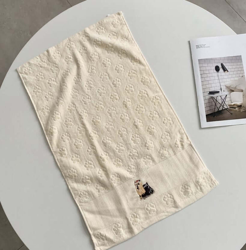 Absorbent Dog Wash Towel – Soft, Quick-Drying & Durable