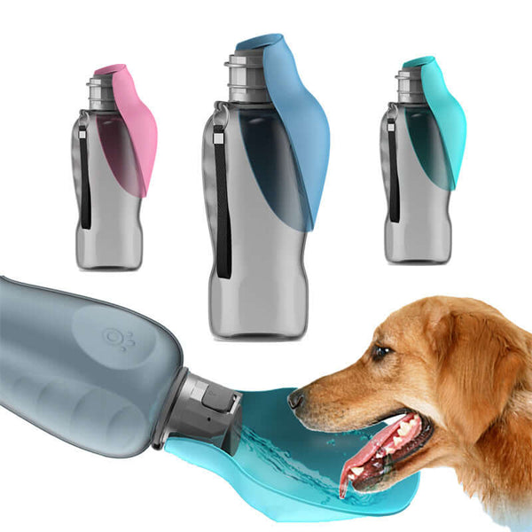 Portable Leakproof 800ml Dog Water Bottle