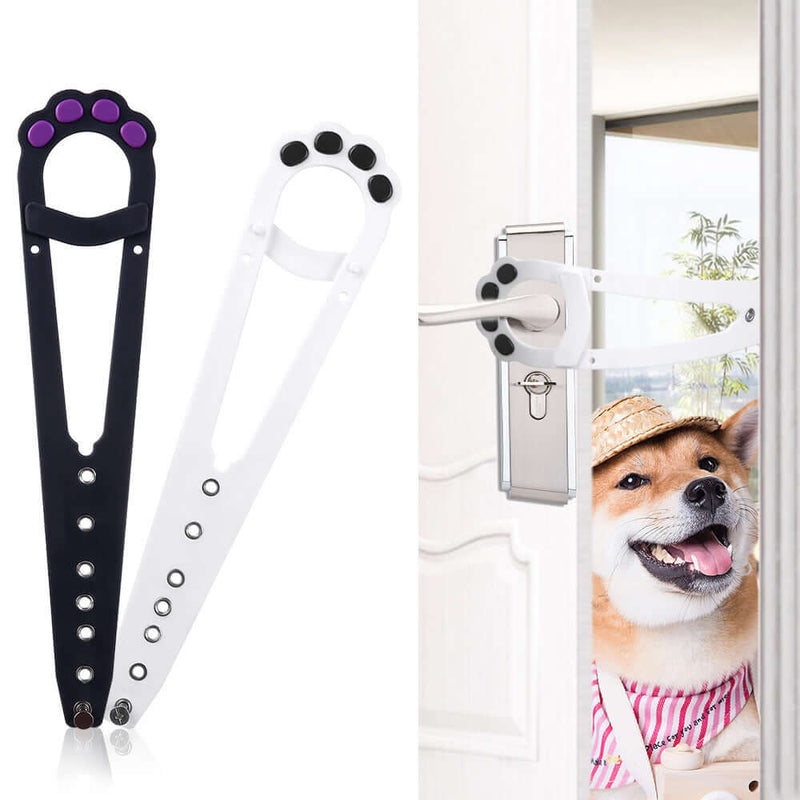 Adjustable Door Latch – Keeps Dogs Out, Easy Access for Cats